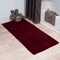 Hastings Home 100-percent Cotton Bathmat, 24x60 Long Bathroom Runner, Reversible, Soft, Absorbent, Rug, Burgundy 484882XZZ - alternate 1